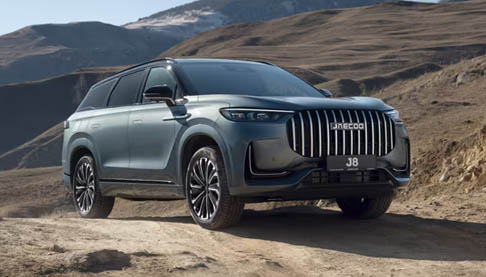 JAECOO J8 — флагманский кроссовер
