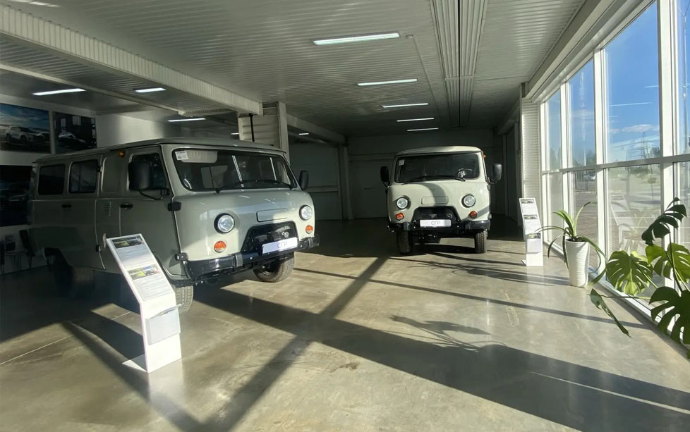 Автосалон УАЗ в Липецке