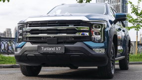 В продаже в Кирове появился обновленный пикап FOTON TUNLAND V7 с пружинной подвеской