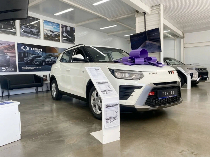 Купить новый KGM Tivoli в Липецке