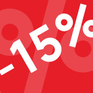 Скидка 15% на 1 визит в сервис